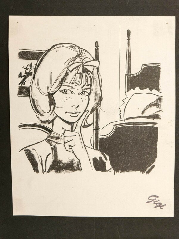 J ai 15 ans by Robert Gigi - Original Illustration