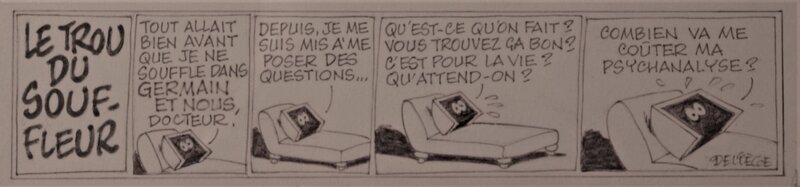 Trou du souffleur by Paul Deliège - Comic Strip