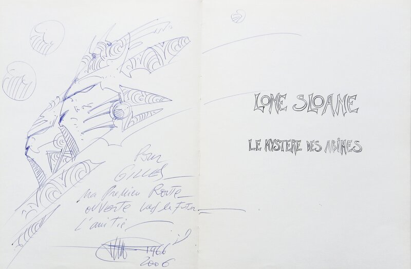 Philippe Druillet, 40 ans de Lone Sloane - Sketch