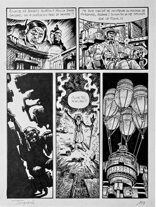 Hervé Tanquerelle, Fabien Vehlmann, Gwen De Bonneval, Frédéric Blanchard, Le dernier Atlas - Tome 1 - Planche 199 - Comic Strip