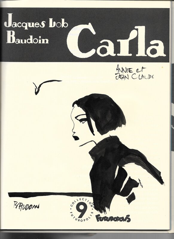 Carla by Edmond Baudoin, Jacques Lob - Sketch