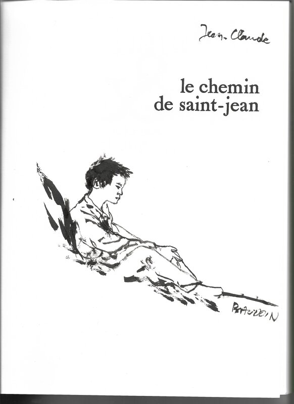 Edmond Baudoin, Le chemin de Saint-Jean - Dédicace