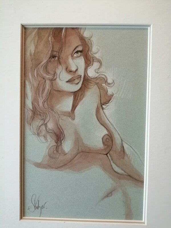 Femme par Éric Stalner - Illustration originale