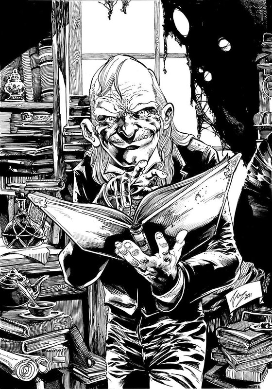 Vicente Cifuentes, Uncle Creepy (tribute to Bernie Wrightson) - Illustration originale