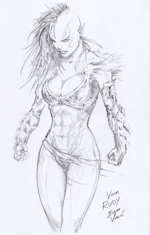 Boyan Vukic - Elfen - Sketch