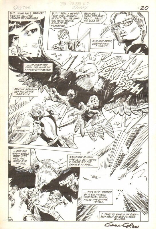 Gene Colan, The Spectre #2 page n.20 - Planche originale