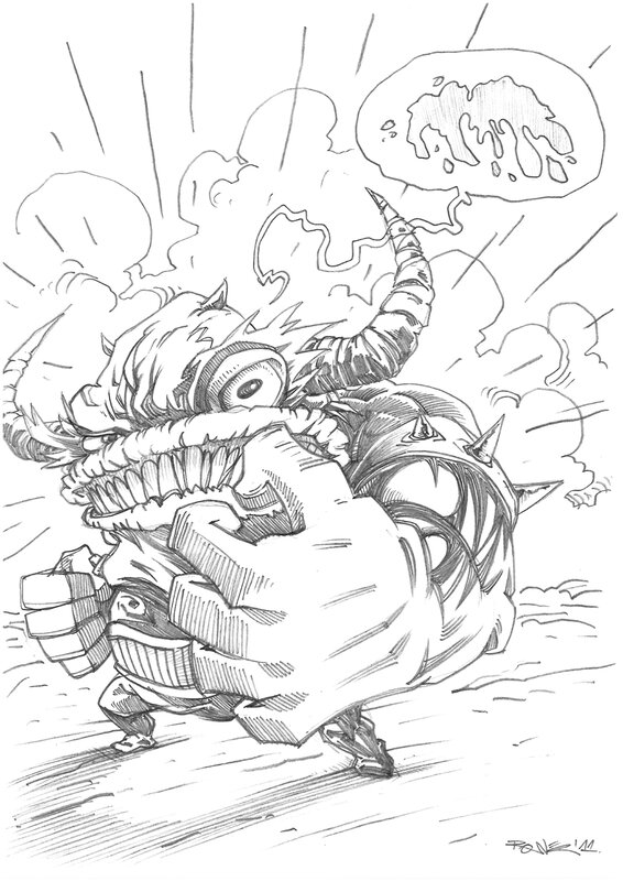 World of Aghart by Hubert Ronek - Sketch