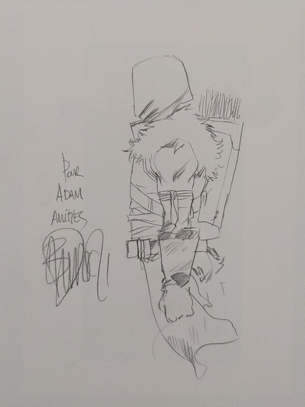 Nottingham tome 1 by Benoit Dellac - Sketch
