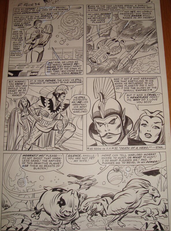 Fantastic FOUR by Jack Kirby, Stan Lee, Chic Stone - Comic Strip