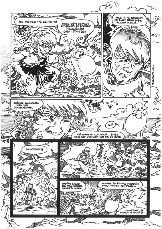 World of Aghart by Hubert Ronek - Comic Strip