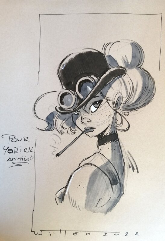 Etienne Willem, Les artilleuses T.1 Le vol de la sigillaire - Sketch