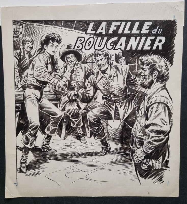 Dut, La fille du boucanier - couverture - Original Cover