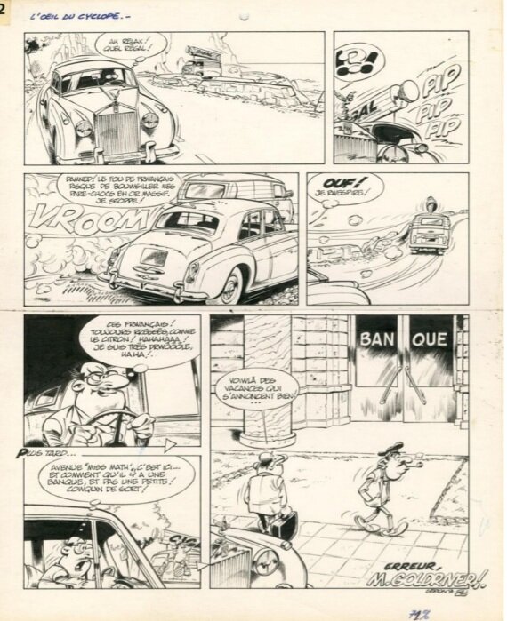 Seron - L'oeil du Cyclope - tome 5 - Comic Strip
