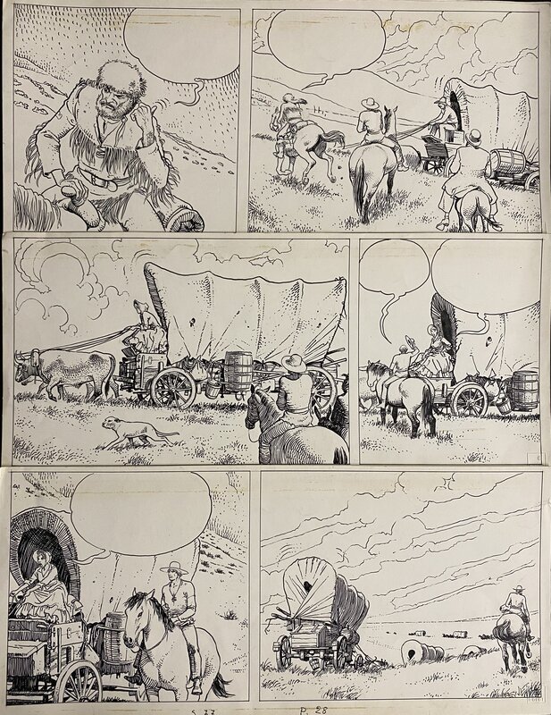 Quatre Doigts by Milo Manara - Comic Strip