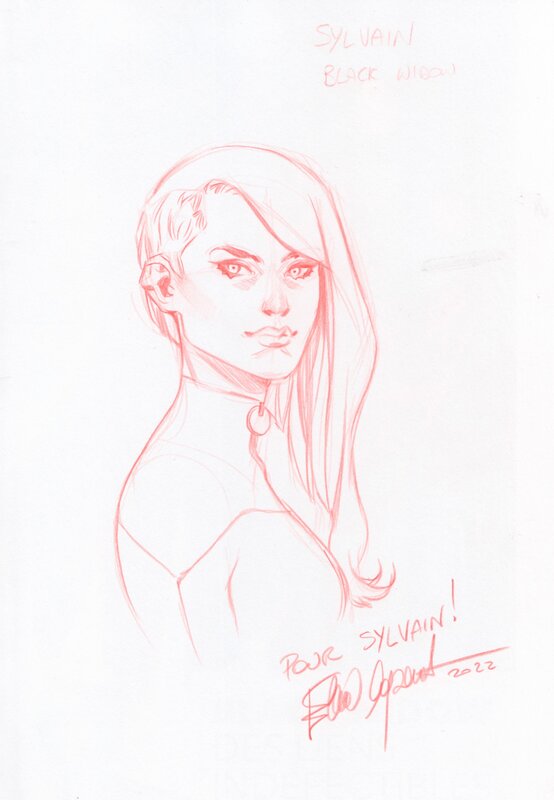 Black Widow by Elena Casagrande - Sketch