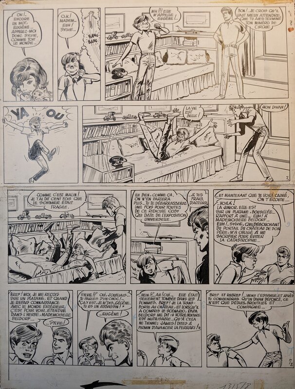 Jijé, Valhardi, Le retour de Valhardi, page 7 - Comic Strip