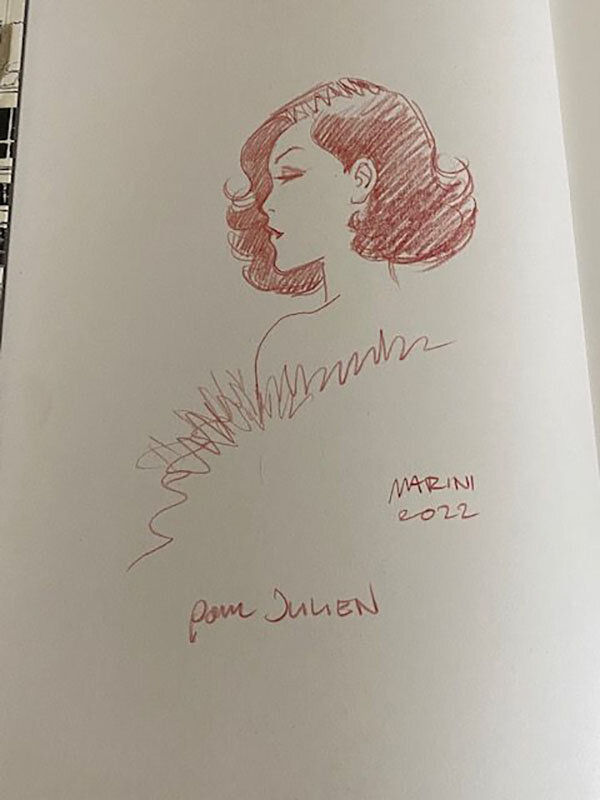 Noir Burlesque par Enrico Marini - Dédicace