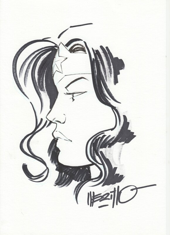 Wonder Woman par Jesus Merino - Dédicace
