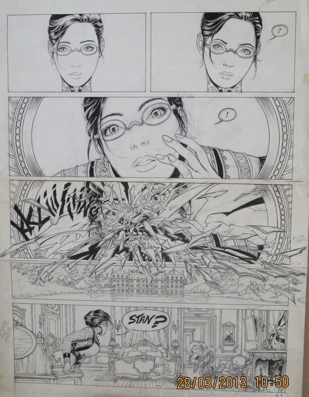 Vicomte Sasmira T2 - planche originale - Page 1 - Comic Strip