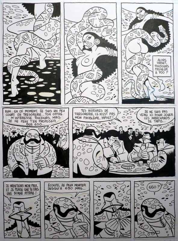 Inner City Blues par Brüno - Planche originale