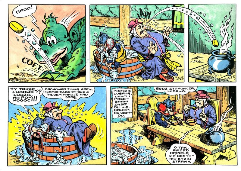 Wojtek Olszówka, Janusz Christa, Kayko et Kokosh - Mirmil, Lubawa et Milus - Comic Strip