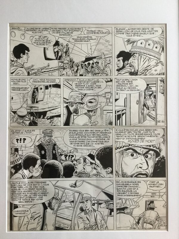Eddy Paape, Les 7 cites de Cibola : Marc Dacier - Comic Strip