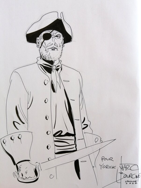 Marc Bourgne, Barbe Rouge T.33 Le chemin de l'Inca - Sketch
