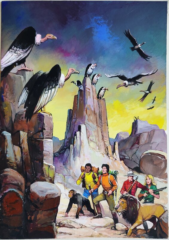 Robert Dansler, Bob Dan, Tarou #167 - Le Rendez-vous des Condors - couverture - Couverture originale