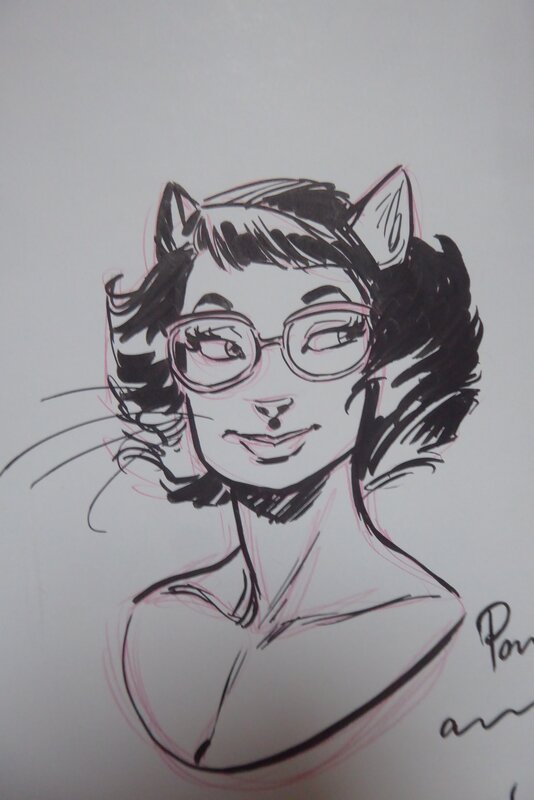 Blacksad t3 by Juanjo Guarnido - Sketch