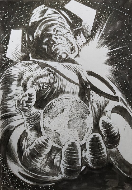 Manuel Garcia - Galactus Commission - Original Illustration