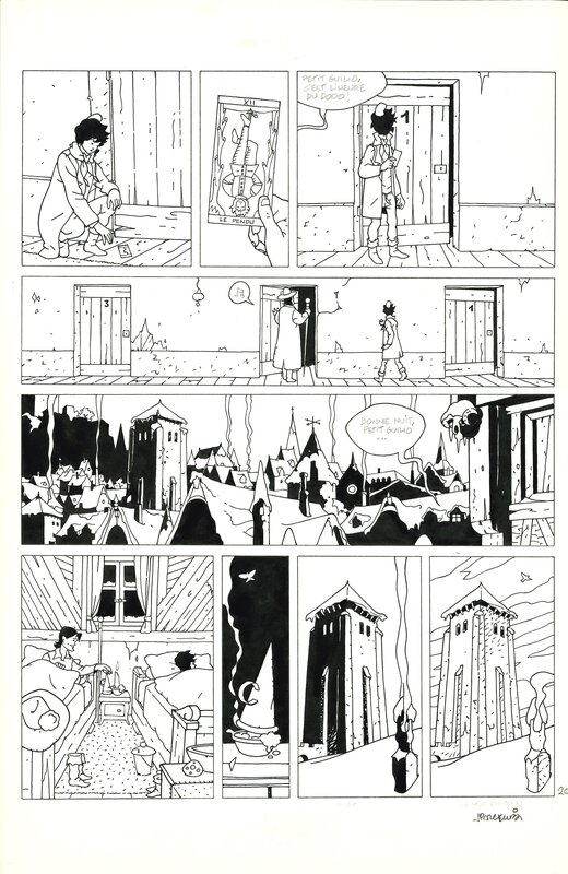 Laurent Parcelier, L'Auberge du Bossu - tome 7 - Comic Strip