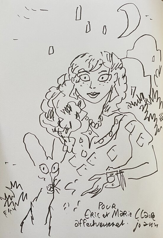 Le Chat du Rabbin by Joann Sfar - Sketch