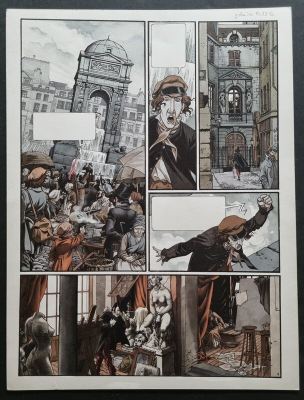 Yslaire, Sambre - révolution, révolution - planche tome 3 en couleurs - Comic Strip