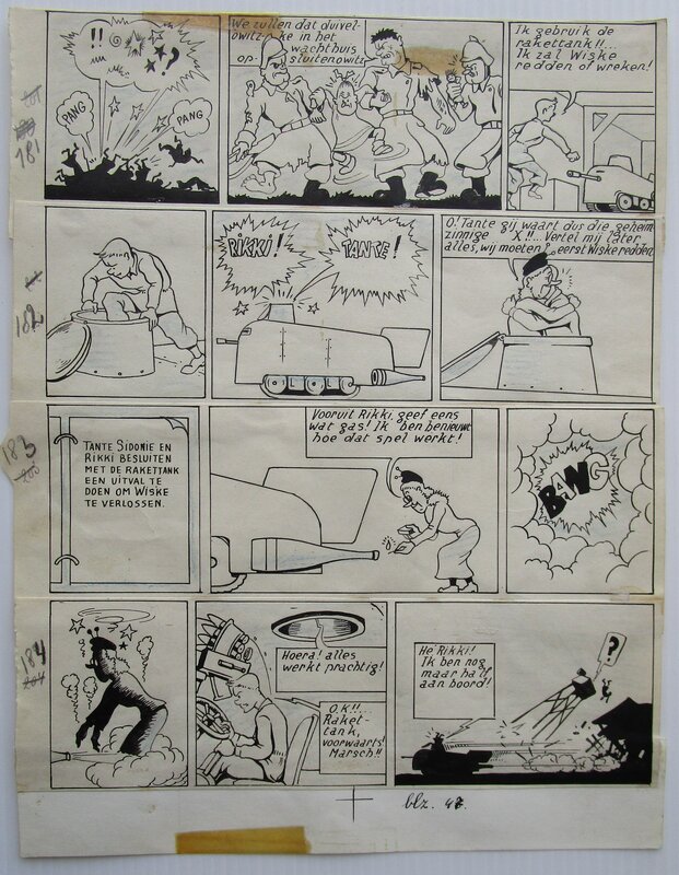 Rikki en Wiske by Willy Vandersteen - Comic Strip