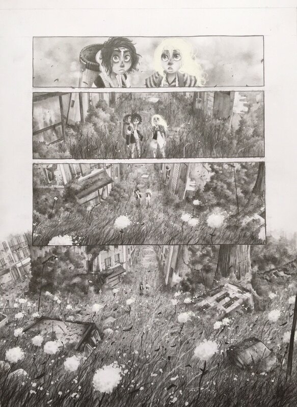 Timothée Leman, Après le monde - planche 125 - Comic Strip