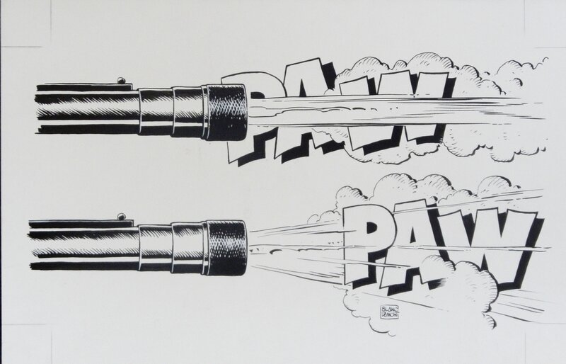 Paw Paw par Michel Blanc-Dumont - Planche originale