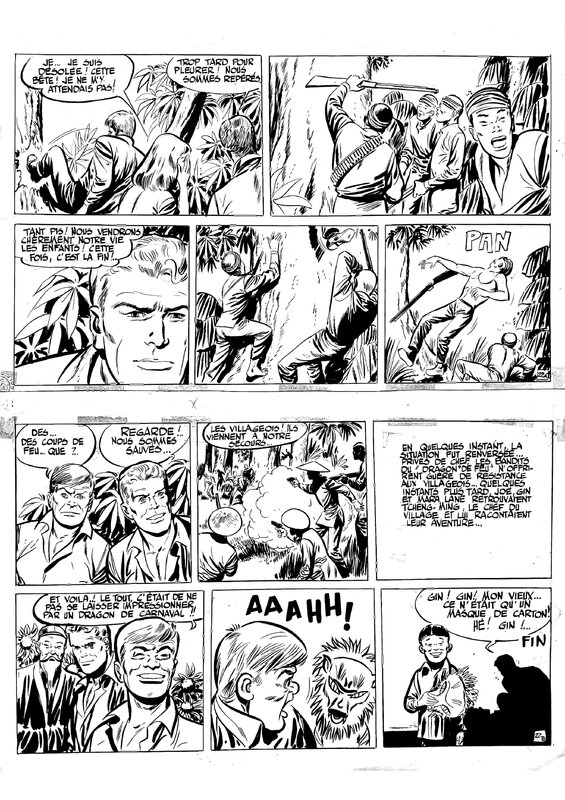 Tiger Joe by Gérald Forton - Comic Strip
