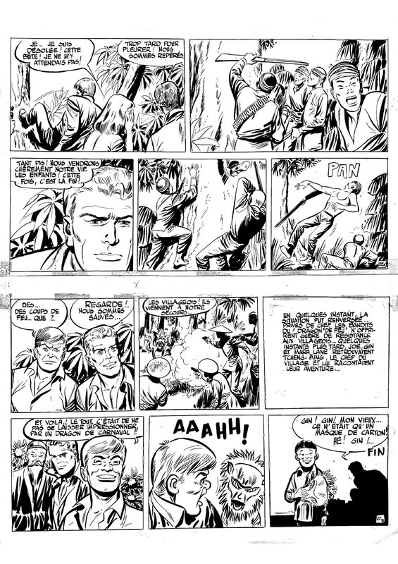 Tiger Joe by Gérald Forton - Comic Strip