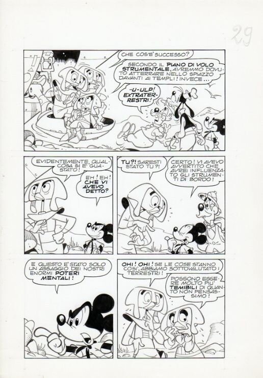 Massimo De Vita, Pier Francesco Prosperi, Topolino e i templi di Babu Simbel - Comic Strip
