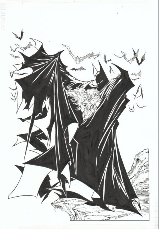 Eduardo Alpuente, Batman recréation d'après Todd McFarlane - Couverture originale