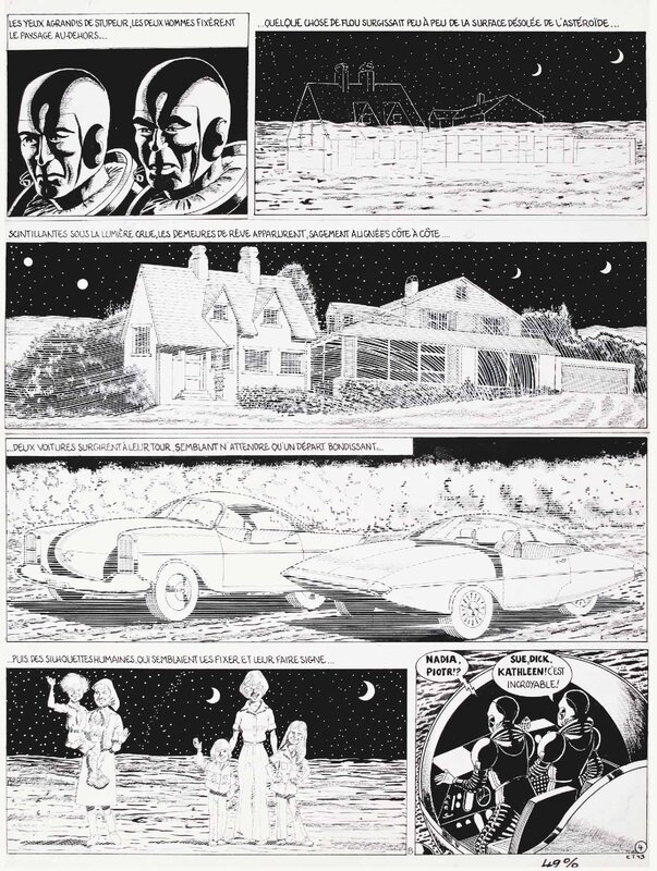 Jacques Devos, Chronique d´extraterrestres - Comic Strip