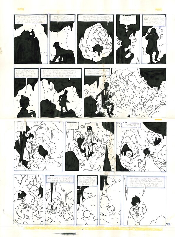Parcelier - La Malédiction des sept boules vertes - tome 2 - Le Magicien - planche 10 - Comic Strip