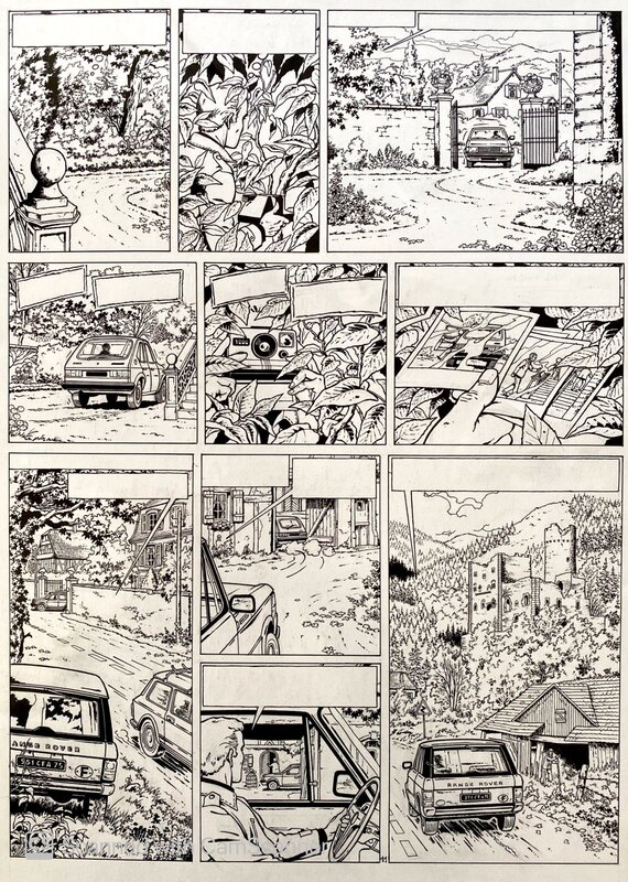 Gilles Chaillet, Lefranc - L'arme absolue - T8 p11 - Comic Strip