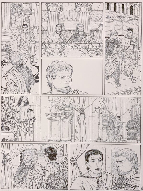 Philippe Delaby, Jean Dufaux, Muréna - Les Épines - T9 p41 - Comic Strip