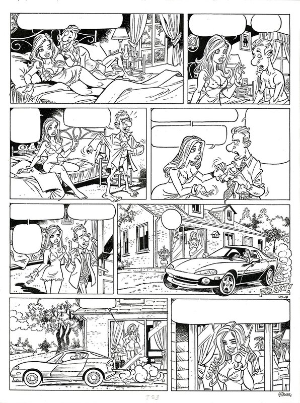 Gürçan Gürsel, Blagues Coquines (Rooie Oortjes) - Tome 12 page 47 - Planche originale