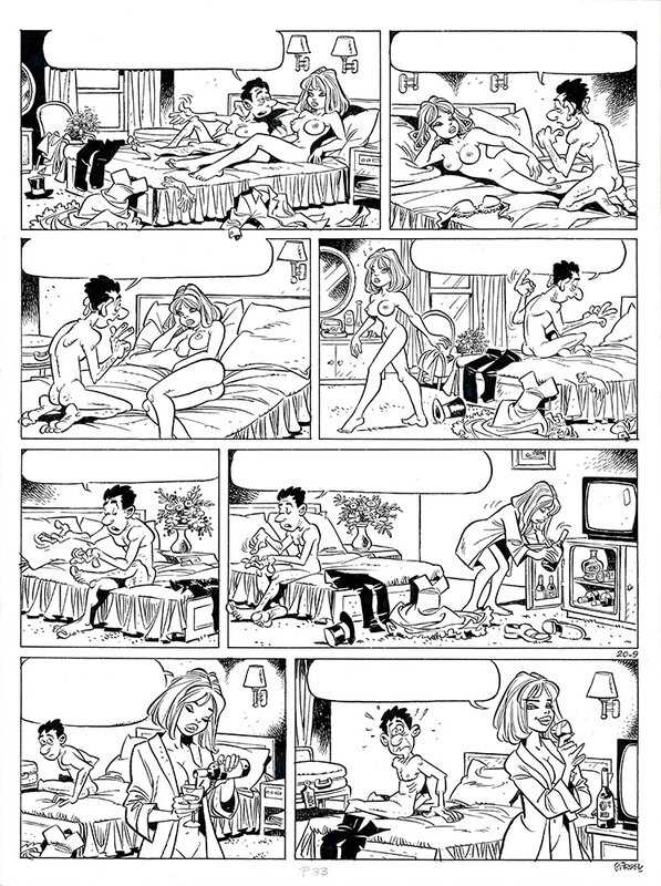 Gürçan Gürsel, Blagues Coquines (Rooie Oortjes) - Tome 12 page 55 - Comic Strip