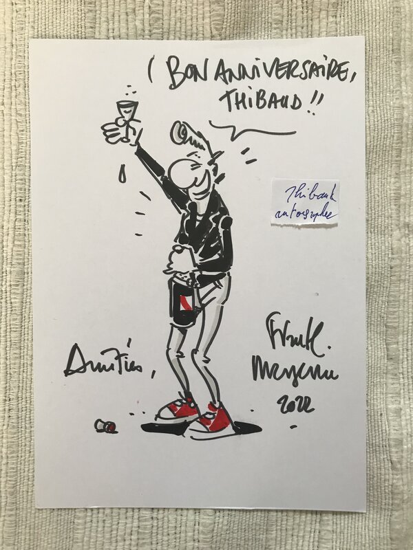 Lucien par Frank Margerin - Sketch