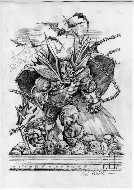 En vente - SPAWN par Gil Formosa - Œuvre originale