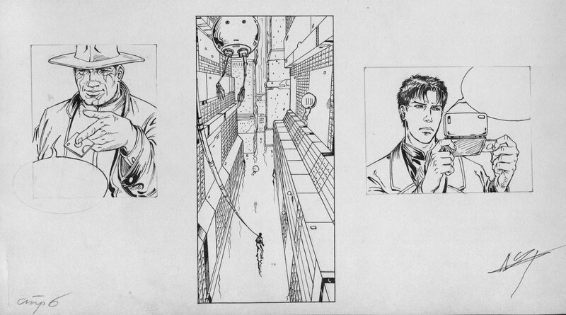 Alexandre Eremine, Hacker T1 pg 06 patches - Comic Strip