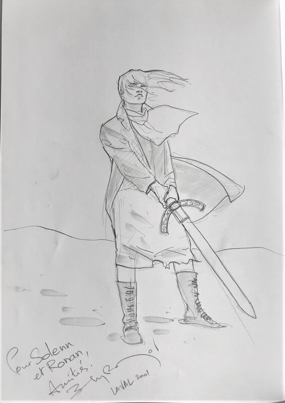 Barly Baruti, Mandrill tome 1 La môme flamberge - Sketch